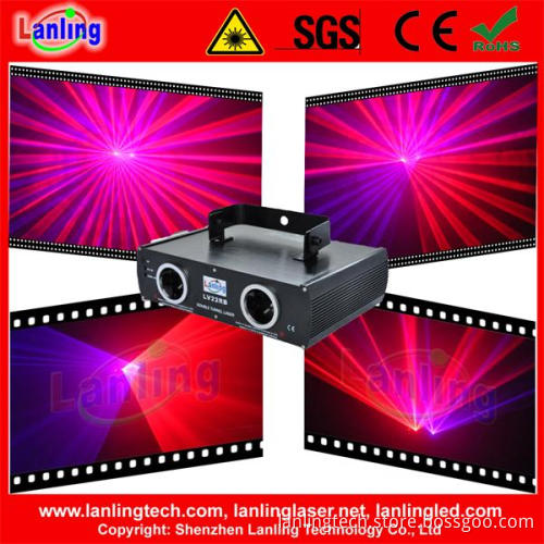 Double-Tunnels Light Laser Show Party/Disco
